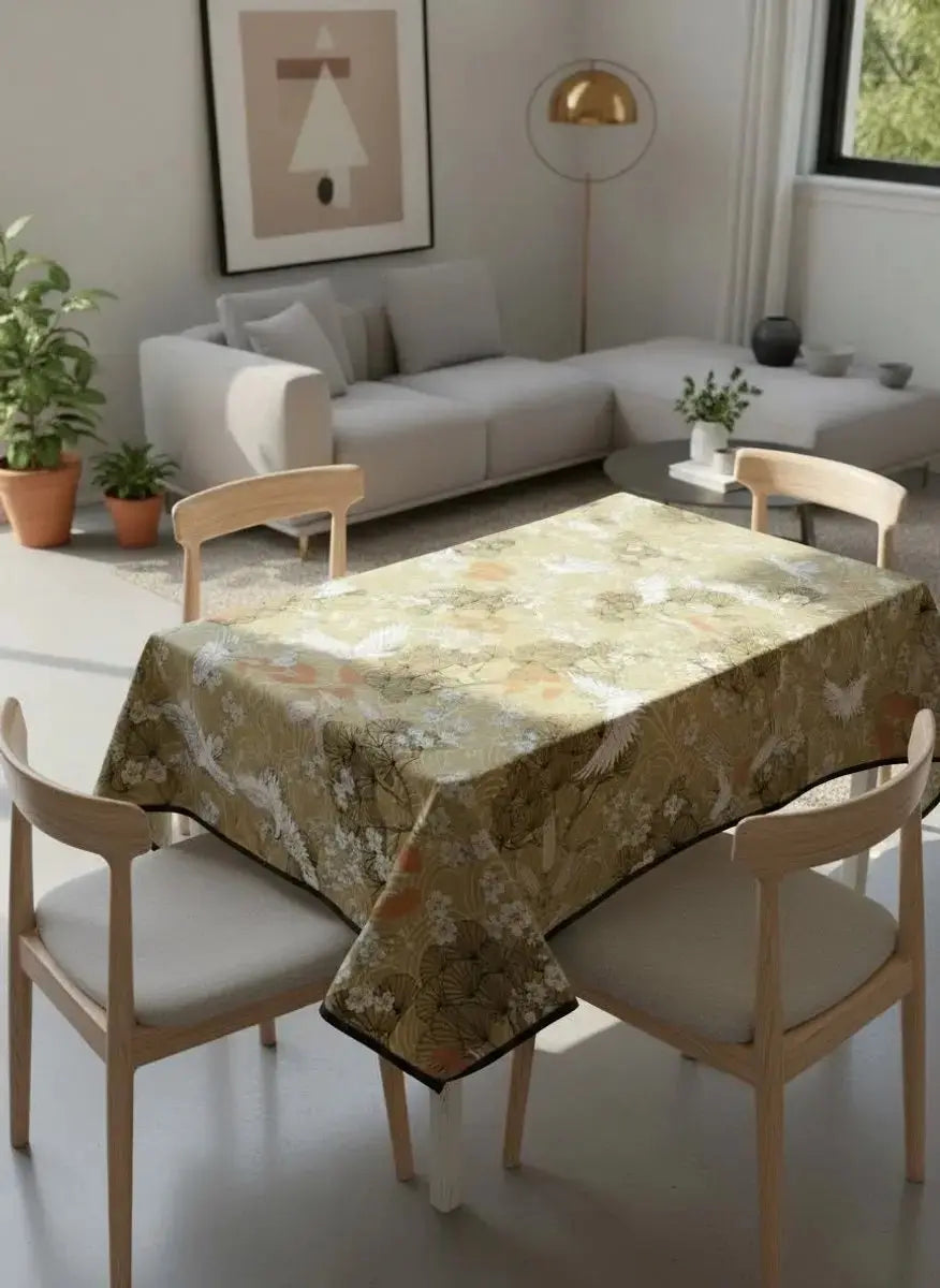 Tafelkleed Kawagoe goud - Bamar Lifestyle