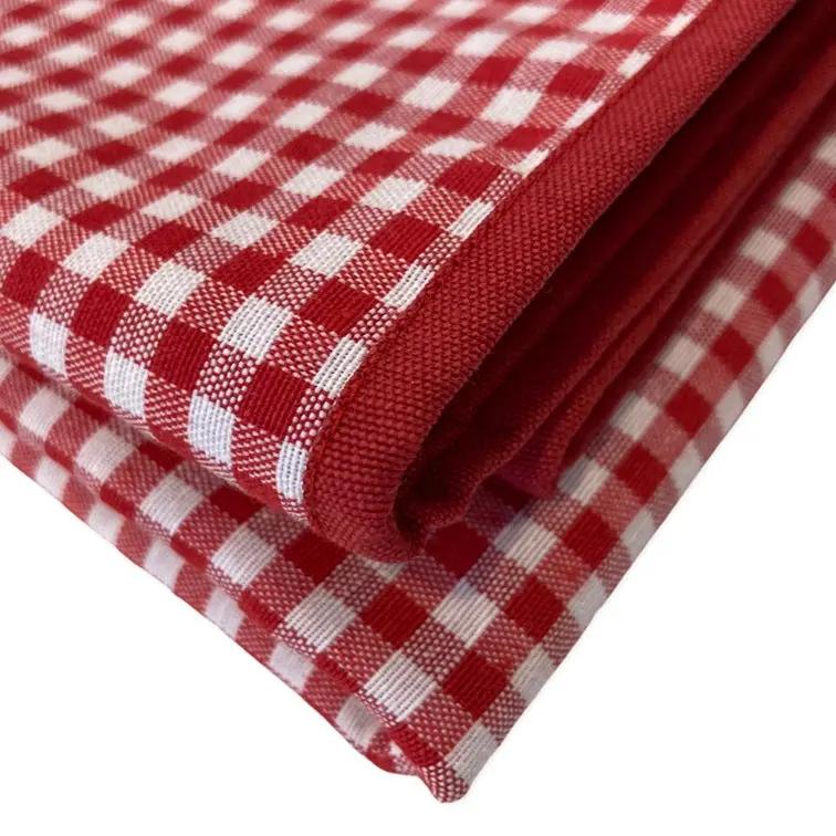 Rood geruit servet - Kleine ruit - Bamar Lifestyle