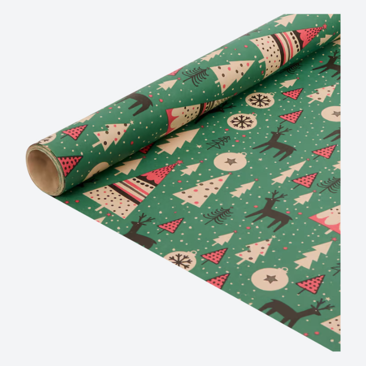 Kerst inpakpapier - Bamar Lifestyle