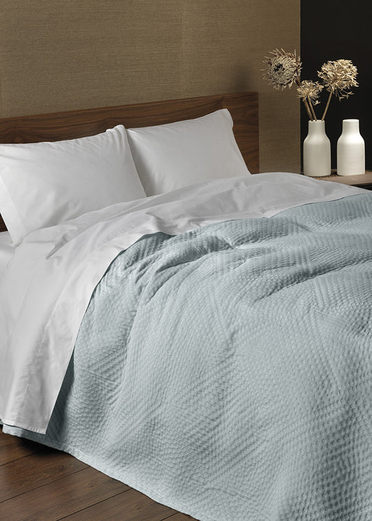 Bedsprei Mango licht blauw