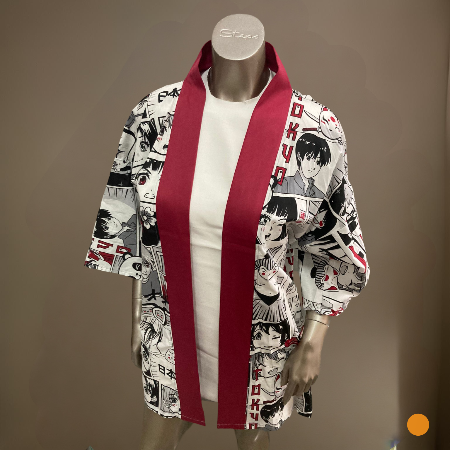 Kimono jas Anime rood (diverse varianten) - Bamar Lifestyle