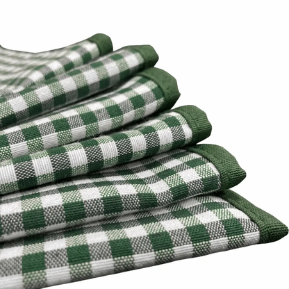 Groen geruit servet - Bamar Lifestyle