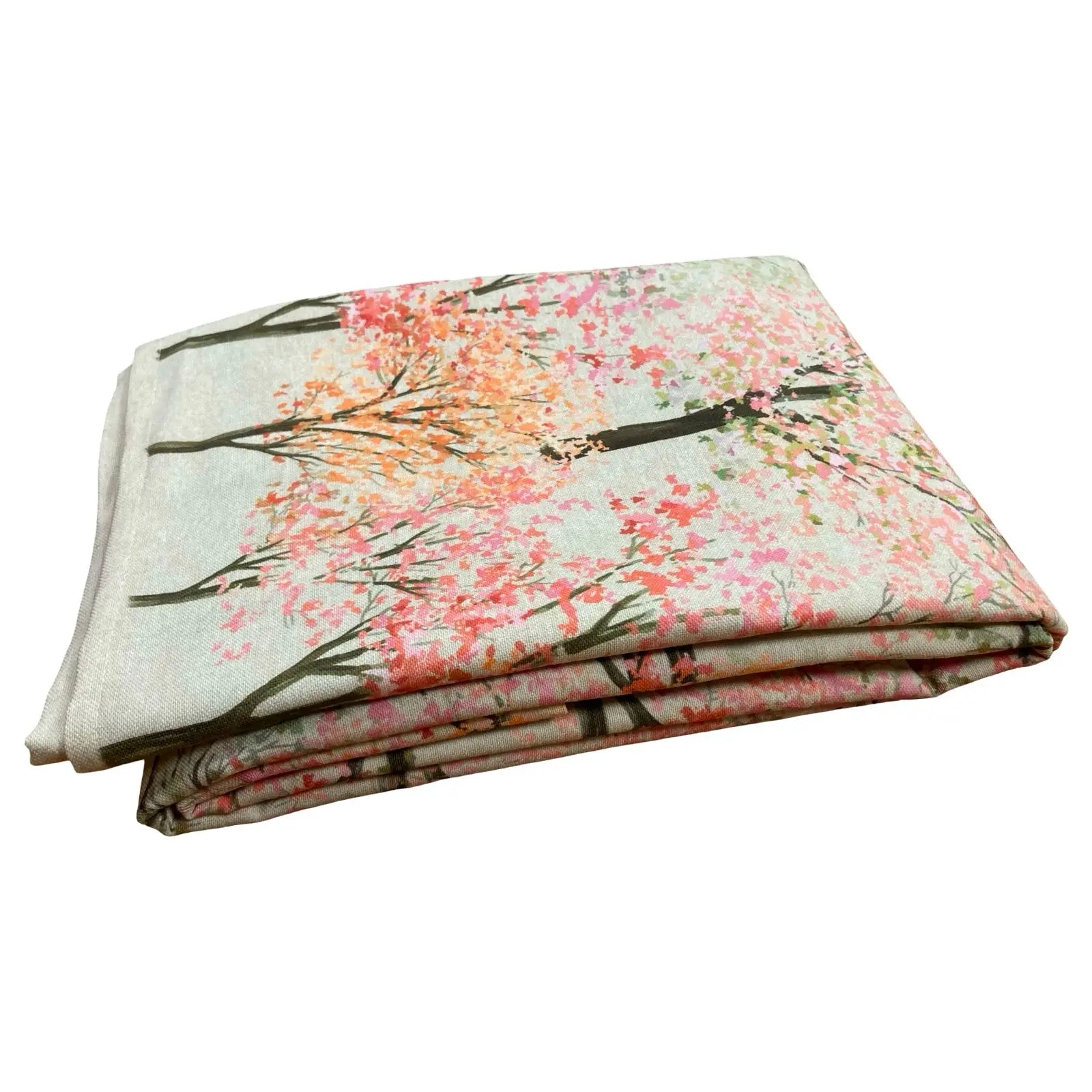 Sakura tafelkleed – bloesem en fruitbomen in een stijlvolle linnenlook - Bamar Lifestyle