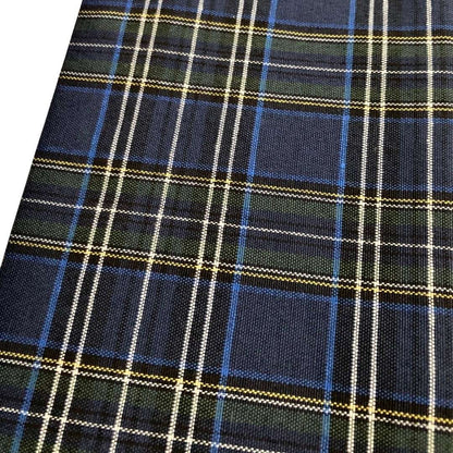 Detail van de stof van Servet Windsor blauw