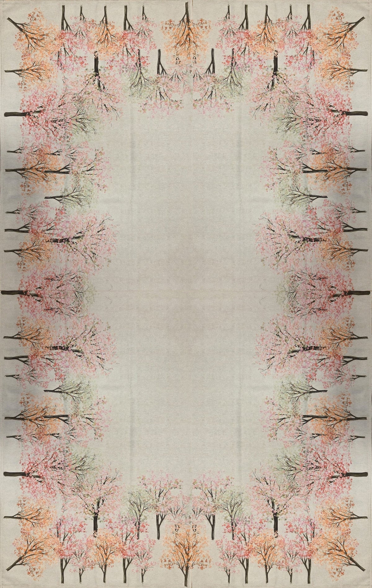 Bloesem Tafelkleed Sakura – Linnenlook (Katoen/Polyester) Bamar Lifestyle