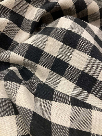 Zwart Geblokt Tafelkleed Céline vintage